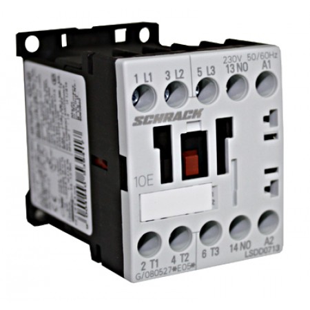 Contactor 3kW/400V 1ND AC230V Schrack